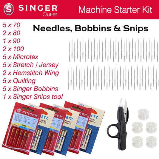Singer Sewing Machine Starter Kit – Needles & Accessories