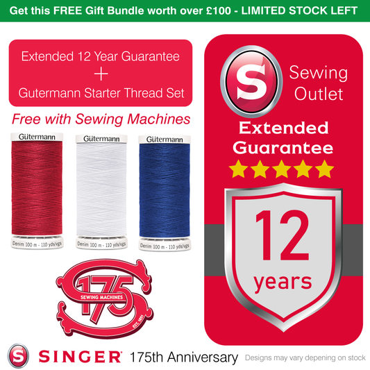 Free Gift Set with Sewing Machines worth over £100