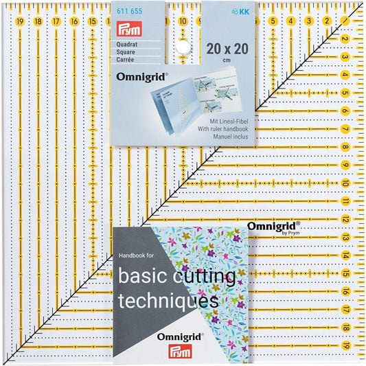 Prym Omnigrid Square Ruler - 31.5cm x 31.5cm