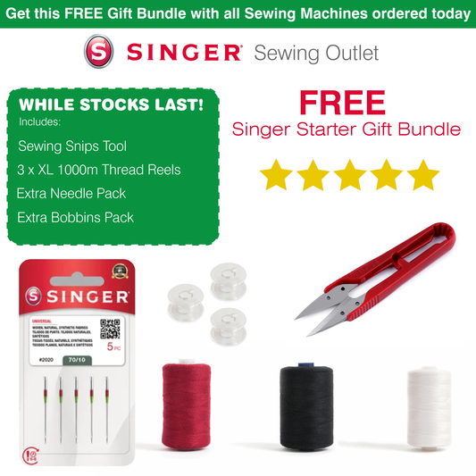 FREE Gifts - Singer Starter Gift Bundle included with your order