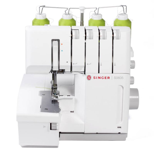 Singer S0605 Overlocker, 2/3/4 thread configuration, with EasyView threading system - Flagship Singer overlocker, brand new for 2026