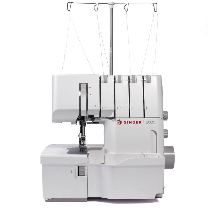 Singer S0605 Overlocker, 2/3/4 thread configuration, with EasyView threading system - Flagship Singer overlocker, brand new for 2026