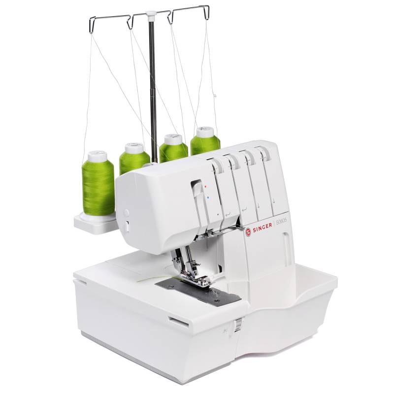 Singer S0605 Overlocker, 2/3/4 thread configuration, with EasyView threading system - Flagship Singer overlocker, brand new for 2026