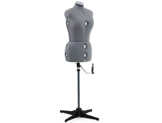 Singer DressWork Adjustable Dress form - Medium to Large - Grey - Size 14 to 22 - Ex Display