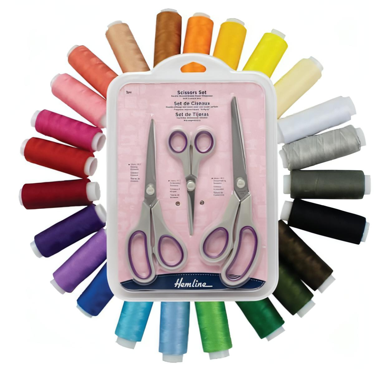 Singer M24 Lux Bundle + 24 x Thread Bundle and Soft Grip Scissor Set
