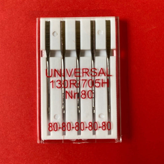 Singer Studio Universal Sewing Machine Needles - Size 80 (pack of 5)