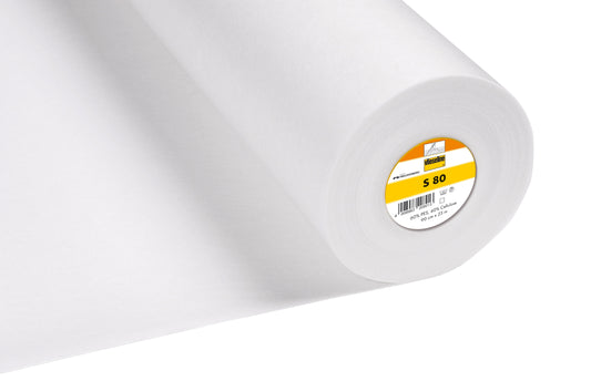 Vlieseline Interlining: Extra Heavy: Sew-in : 25m x 30cm: White